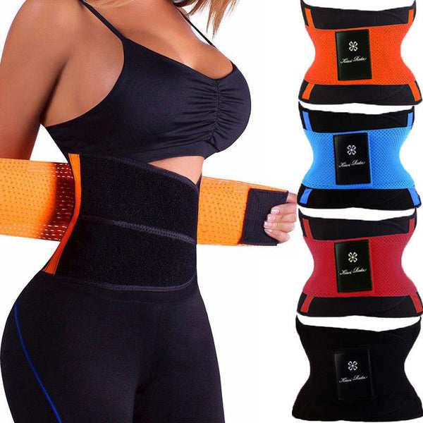 Generic Ceinture de Sudation,Body Shaper slimming Belt Réglable,Plat Waist  Trainer à prix pas cher